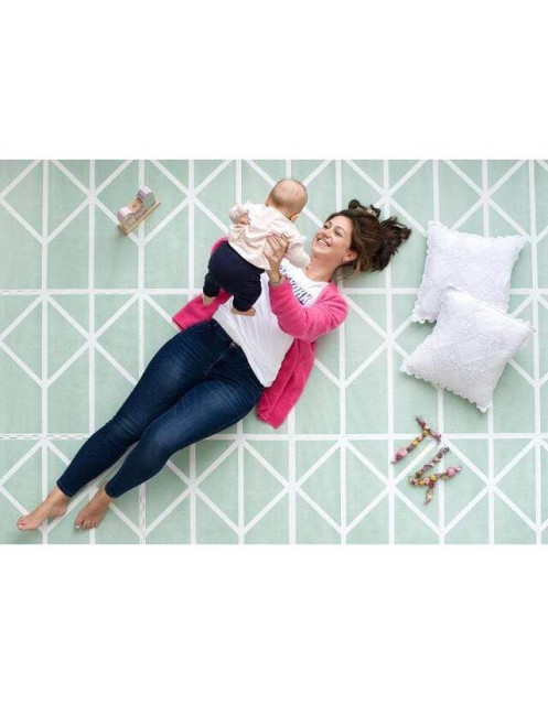 Toddlekind Παζλ Δαπέδου Πολυτελείας Nordic Neo Matcha 120*180.